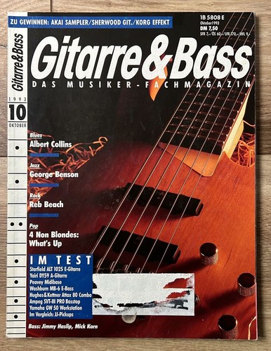 Gitarre bass 1993 - gitarre, oktober