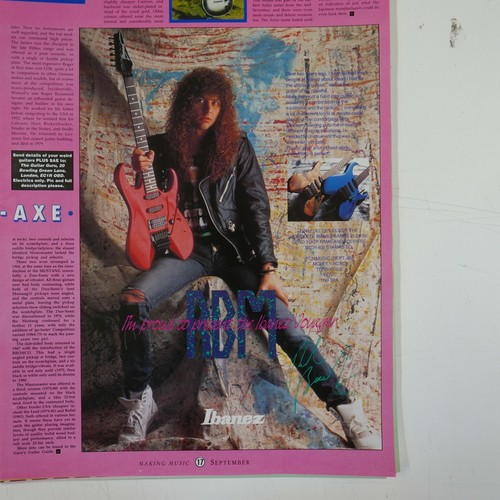 Vintage 8x11 magazine cutting - 8x11",